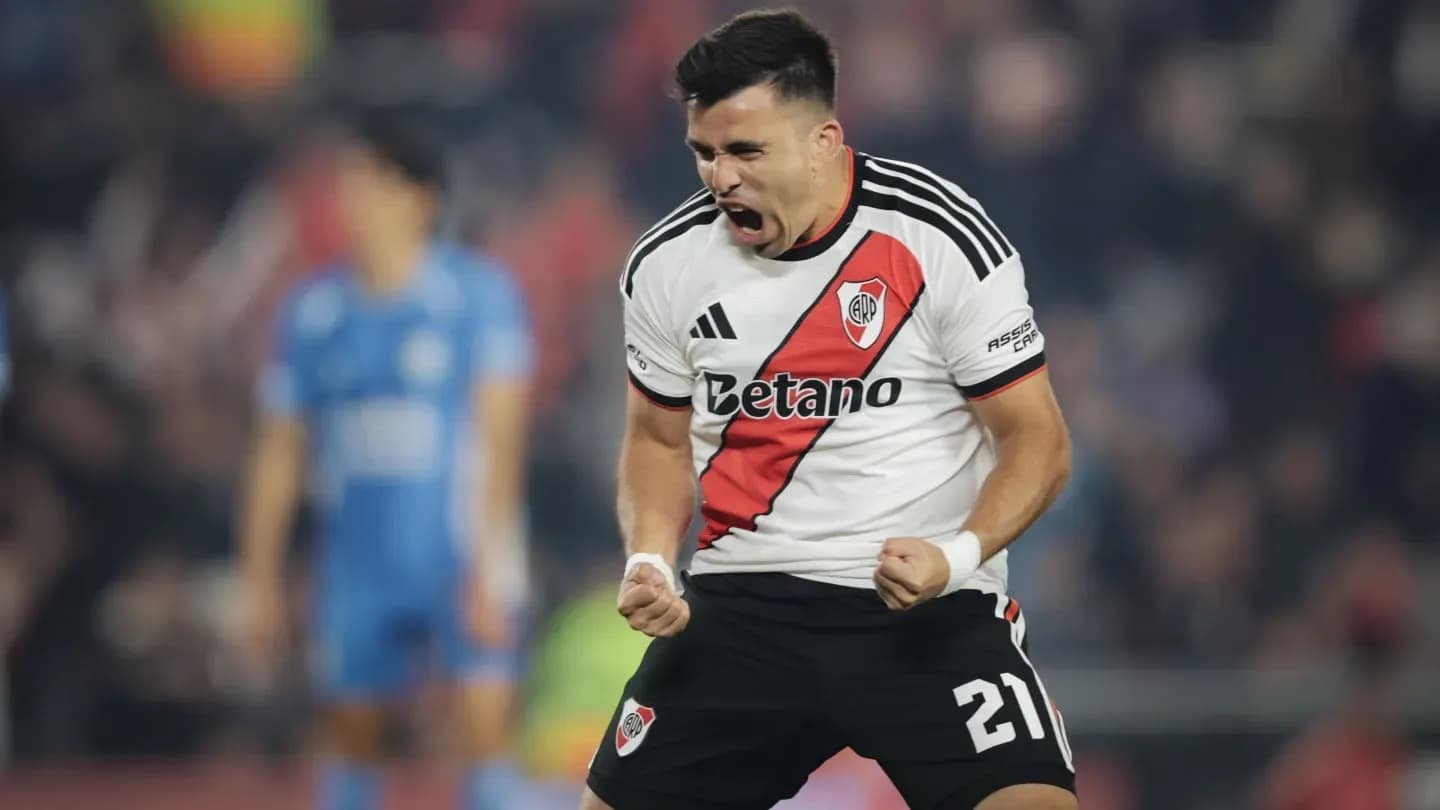 Acuña predijo su gol para River: la charla con su esposa y el curioso mensaje del Dibu Martínez - TyC Sports