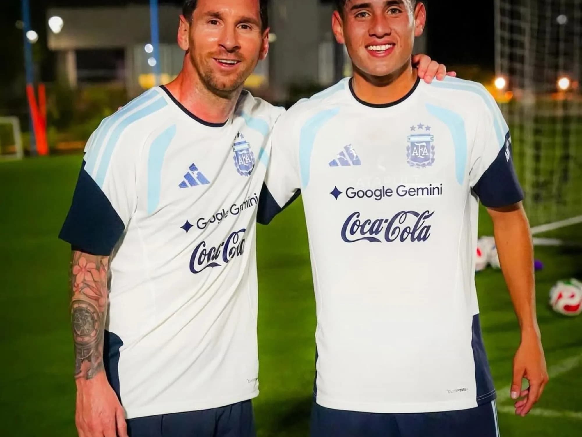 Messi lo eligió y el 10 de Boca le respondió: el mensaje de Aranda para Leo tras su bendición
