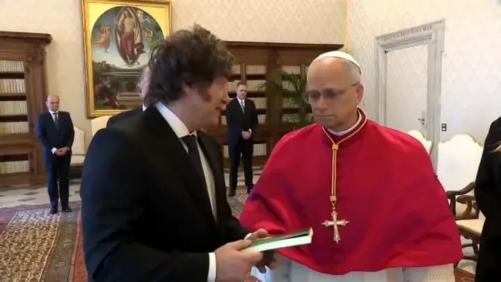 Milei deseó una pronta recuperación al Papa ante su próxima operación