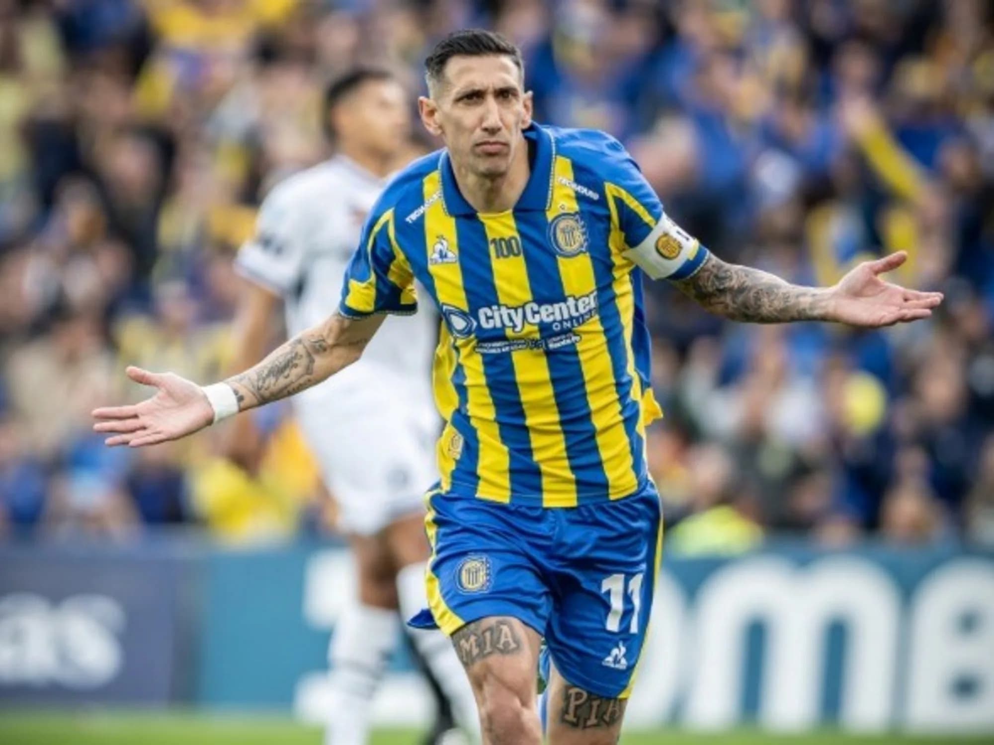 Penal para Rosario Central y gol de Ángel Di María