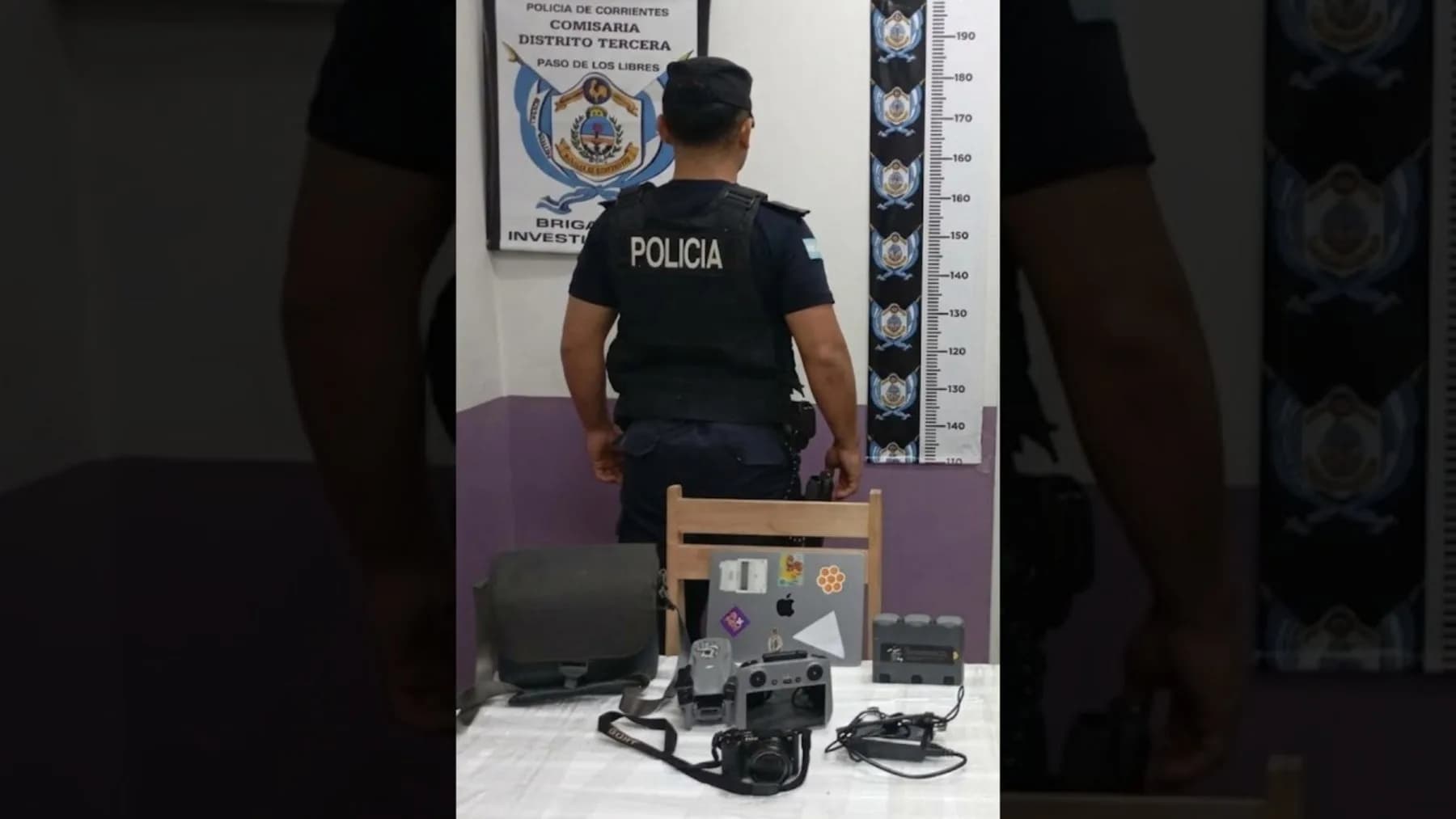 Corrientes: recuperan costosos elementos electrónicos y demoran al ladrón