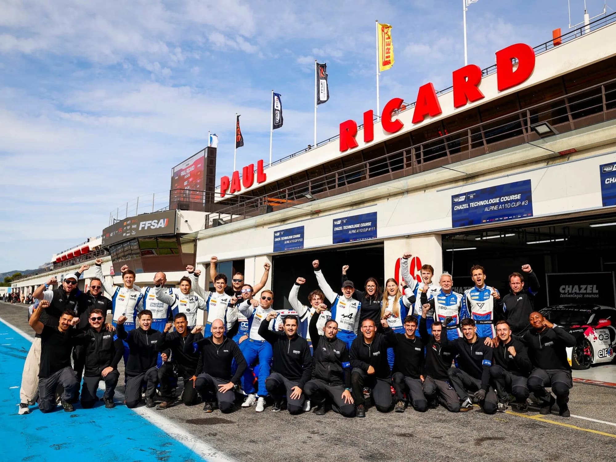 Alpine, mal en la Fórmula 1, al menos tiene motivos para festejar...