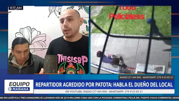 Habló el comerciante del local frente al cual atacaron al repartidor: "Esto es zona liberada"