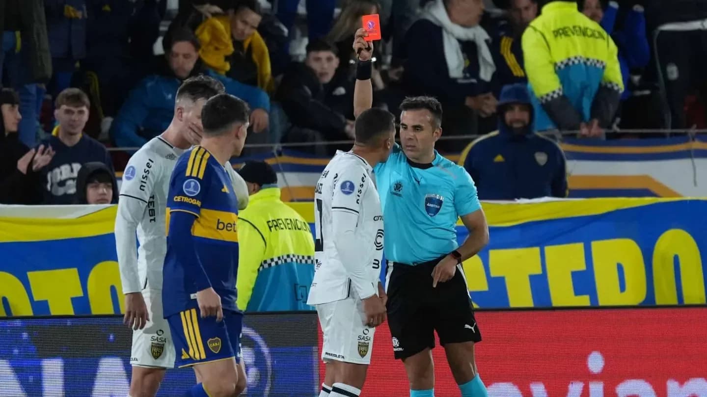 Tres veces seguidas: Piero Maza dirige otra vez a Boca en la Sudamericana - TyC Sports