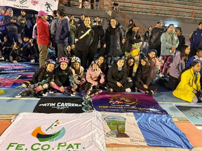 Corrientes se destacó en el Encuentro Nacional de Escuela y Transición de Patín Carrera