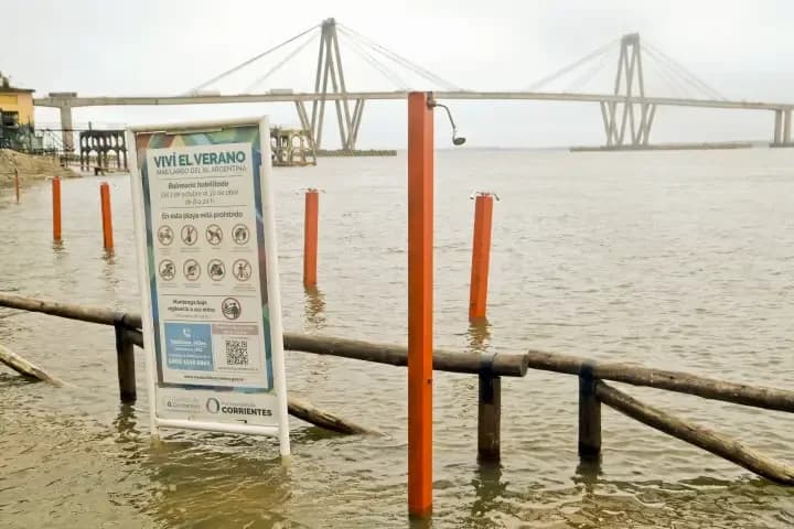 La Municipalidad inhabilitó el acceso a dos playas de la ciudad
