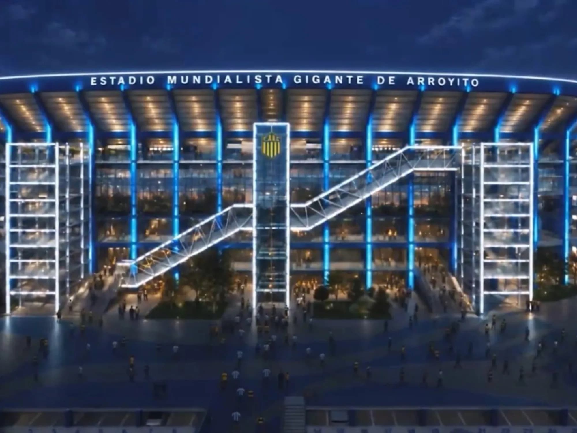 Rosario Central postuló al Gigante de Arroyito como sede para el Mundial 2030
