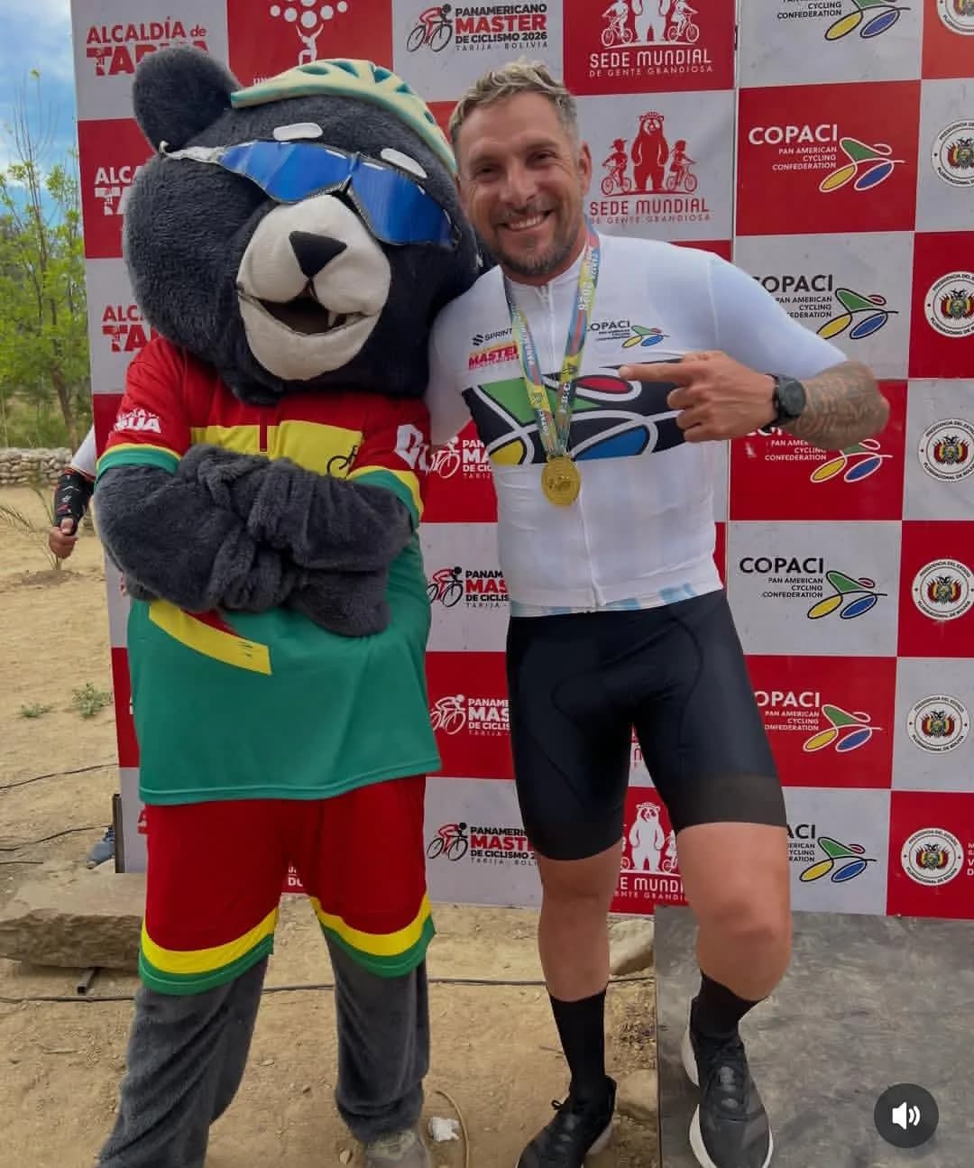 Mario Mazo cerró con oro su paso por el Panamericano Máster