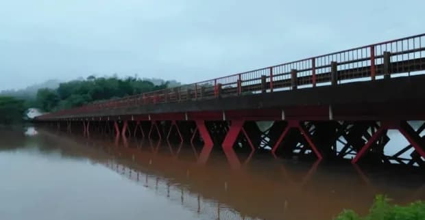 Corte total en la Ruta 12 en la provincia de Misiones