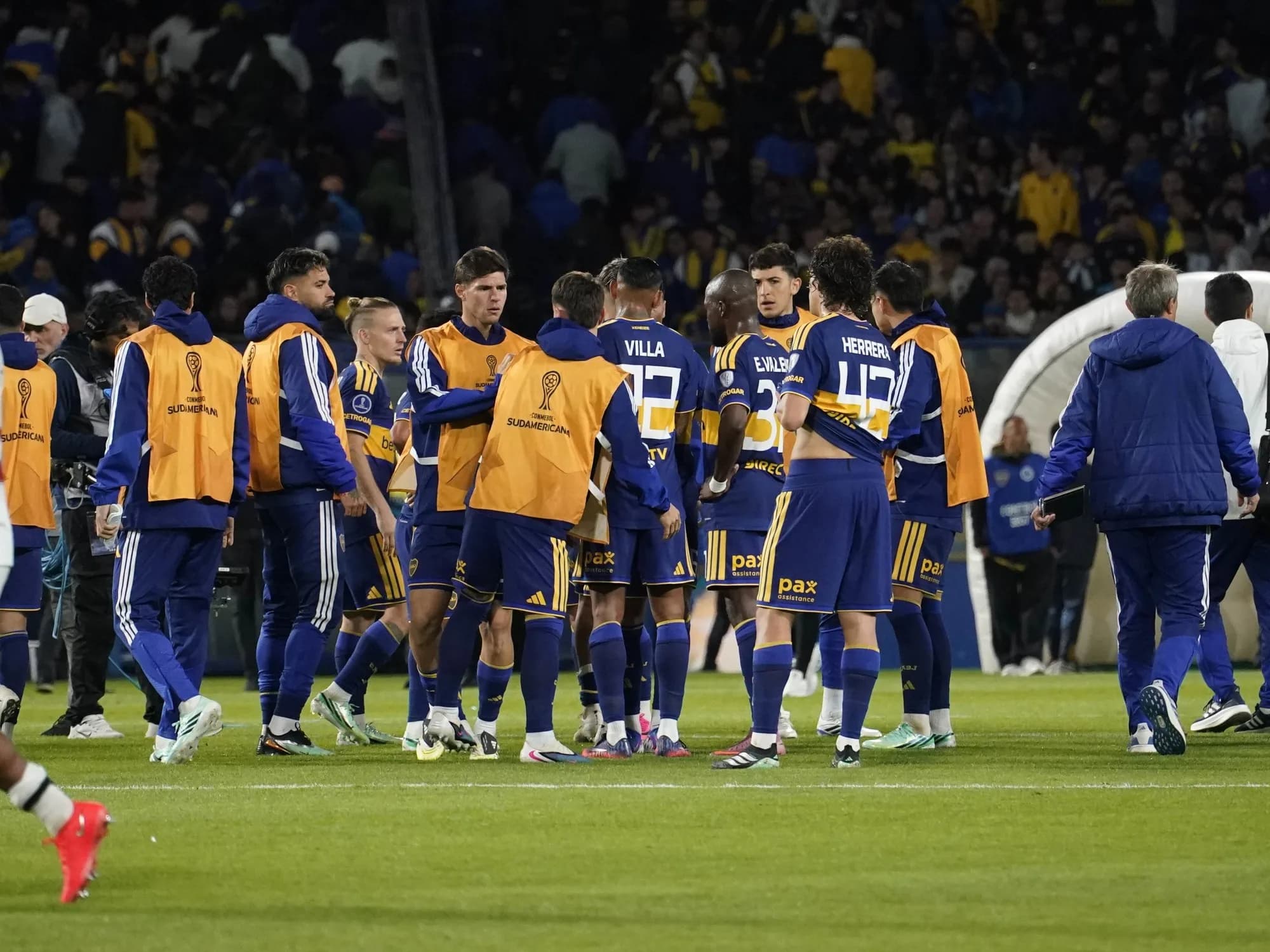 El nuevo lesionado que sumó Boca en la ida con Vasco da Gama