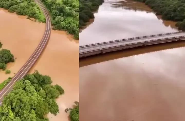 En Misiones la creciente cortó dos puentes
