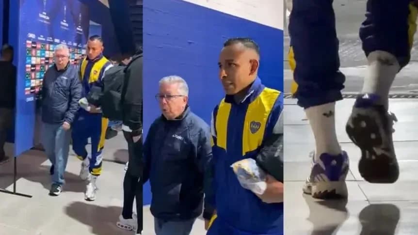 Villa deberá someterse a un estudio médico tras el partido de Boca frente a Vasco da Gama