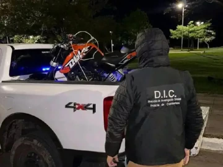 Cuatro motocicletas recuperadas, dos de ellas en persecuciones