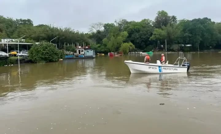 Creciente: Ituzaingó suma más afectados al entrar en etapa de evacuación