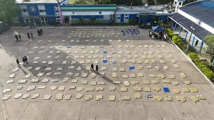 Chaco: secuestraron 4.927 kilos de marihuana sobre ruta 11