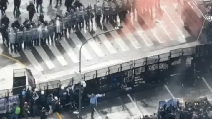 La Marcha Universitaria terminó con incidentes y detenidos