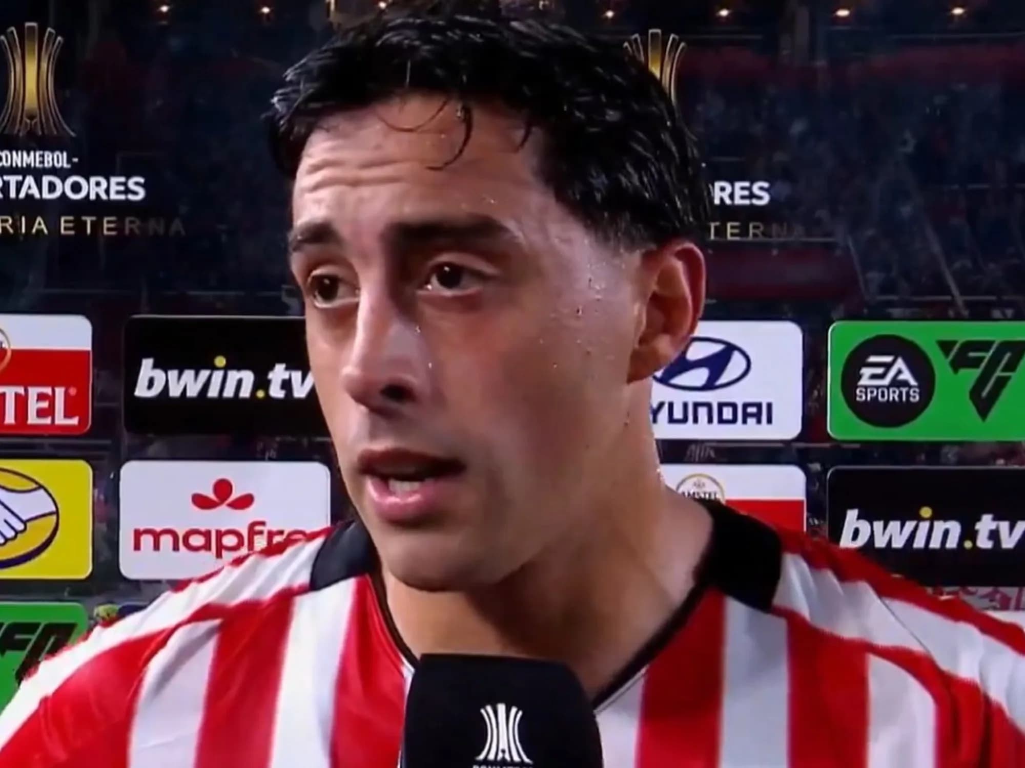 Funes Mori: "No me pasó ni en River"