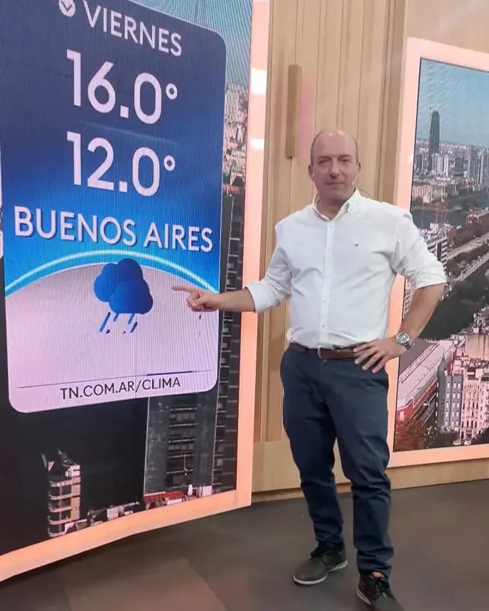 Murió Fernando Confessore, el histórico meteorólogo de TN, a los 58 años