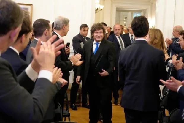 "Tolerancia cero": Javier Milei cerró su gira en Estados Unidos con un acto contra el antisemitismo