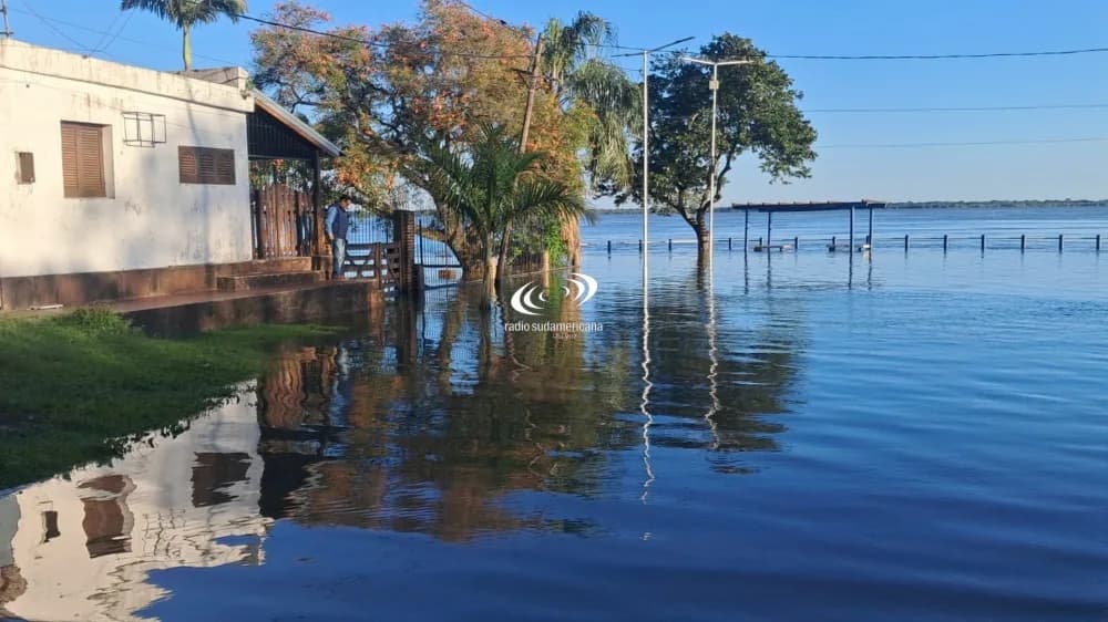 Portada de video: Inundaciones en Itatí: imágenes que muestran el avance del Río Paraná
