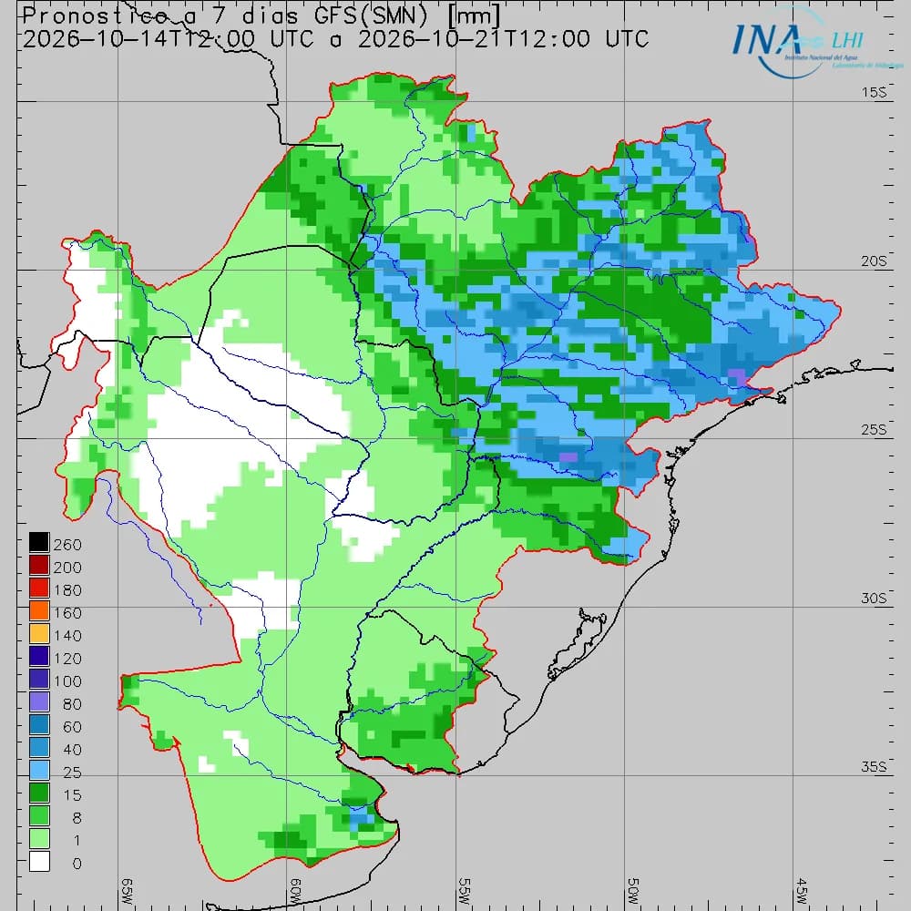 Paso de los Libres con 200 evacuados continúa con nivel alto del Uruguay durante una semana