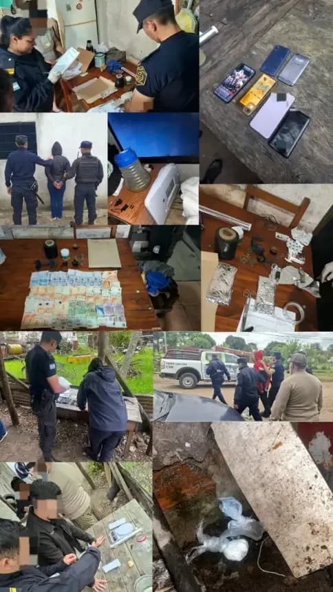 Narcomenudeo: detuvieron a un hombre y una mujer y secuestraron cocaína y marihuana