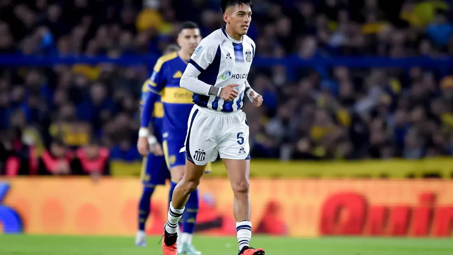 Galarza, el viejo anhelo de Boca que le marcó un golazo con Talleres - TyC Sports