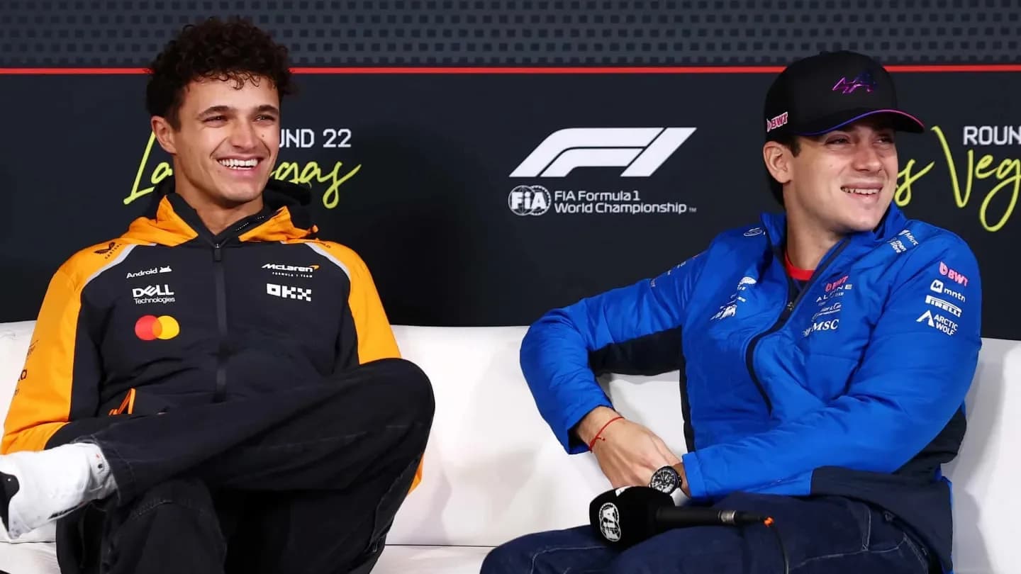 Sigue el idilio de Lando Norris con Franco Colapinto: "Es una carta muy bonita" - TyC Sports