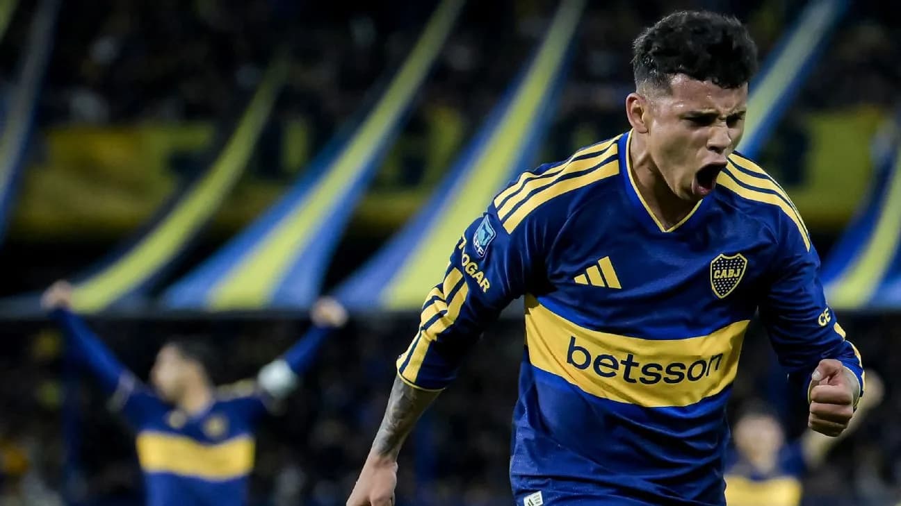 Flores sacó a relucir su talento y marcó un golazo para Boca vs. Talleres