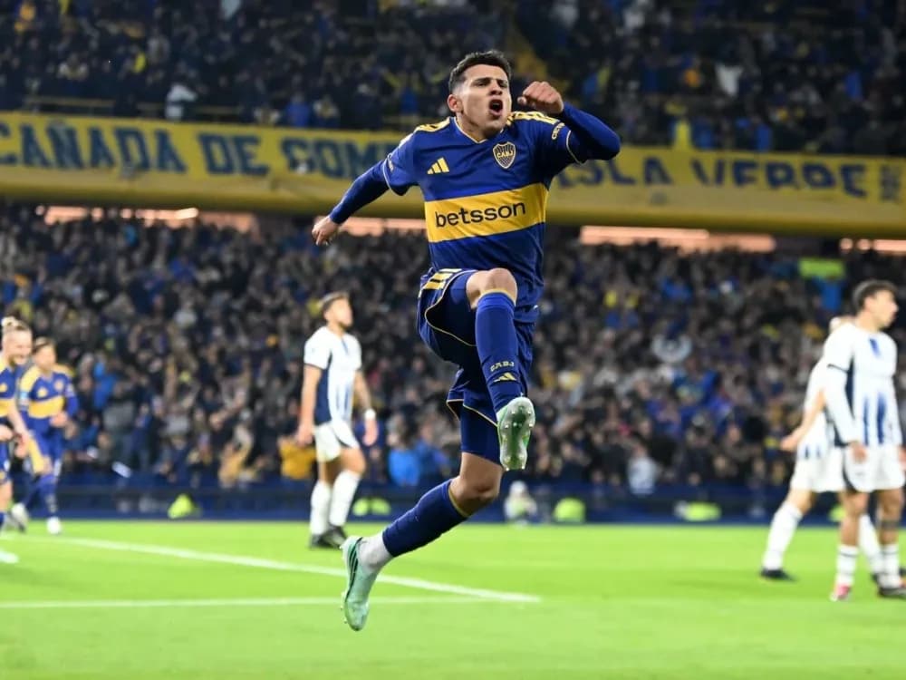 Boca le ganó a Talleres y quedó como único líder de la Tabla Anual
