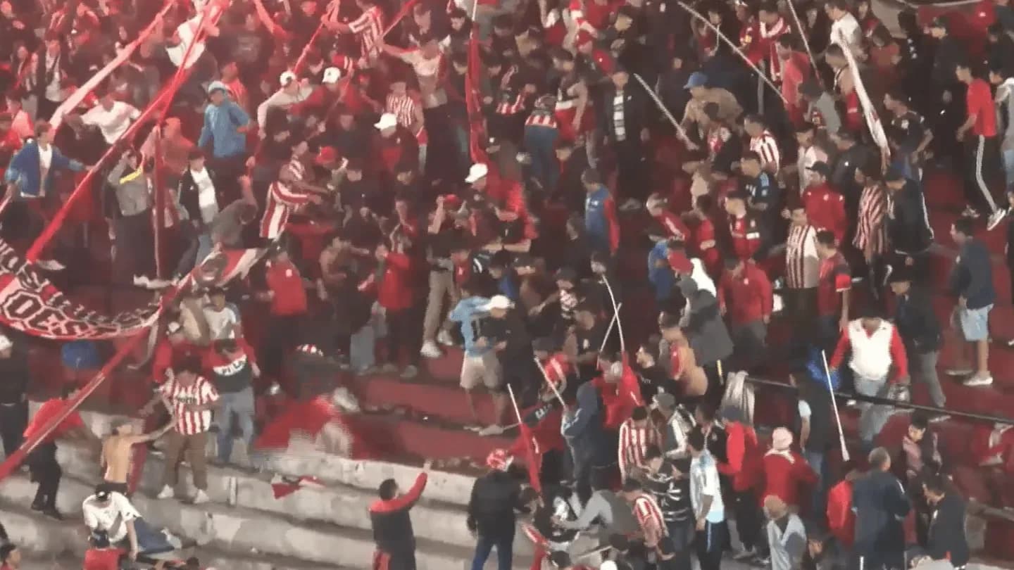 Alta tensión en Tucumán por la cruda interna barra de San Martín - TyC Sports