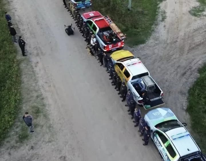 Despliegan 83 policías, drones y perros para buscar a Nancy Godoy en Corrientes