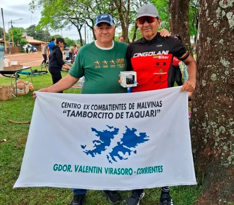 Excombatiente de Malvinas se consagró Campeón Correntino de Mountain Bike