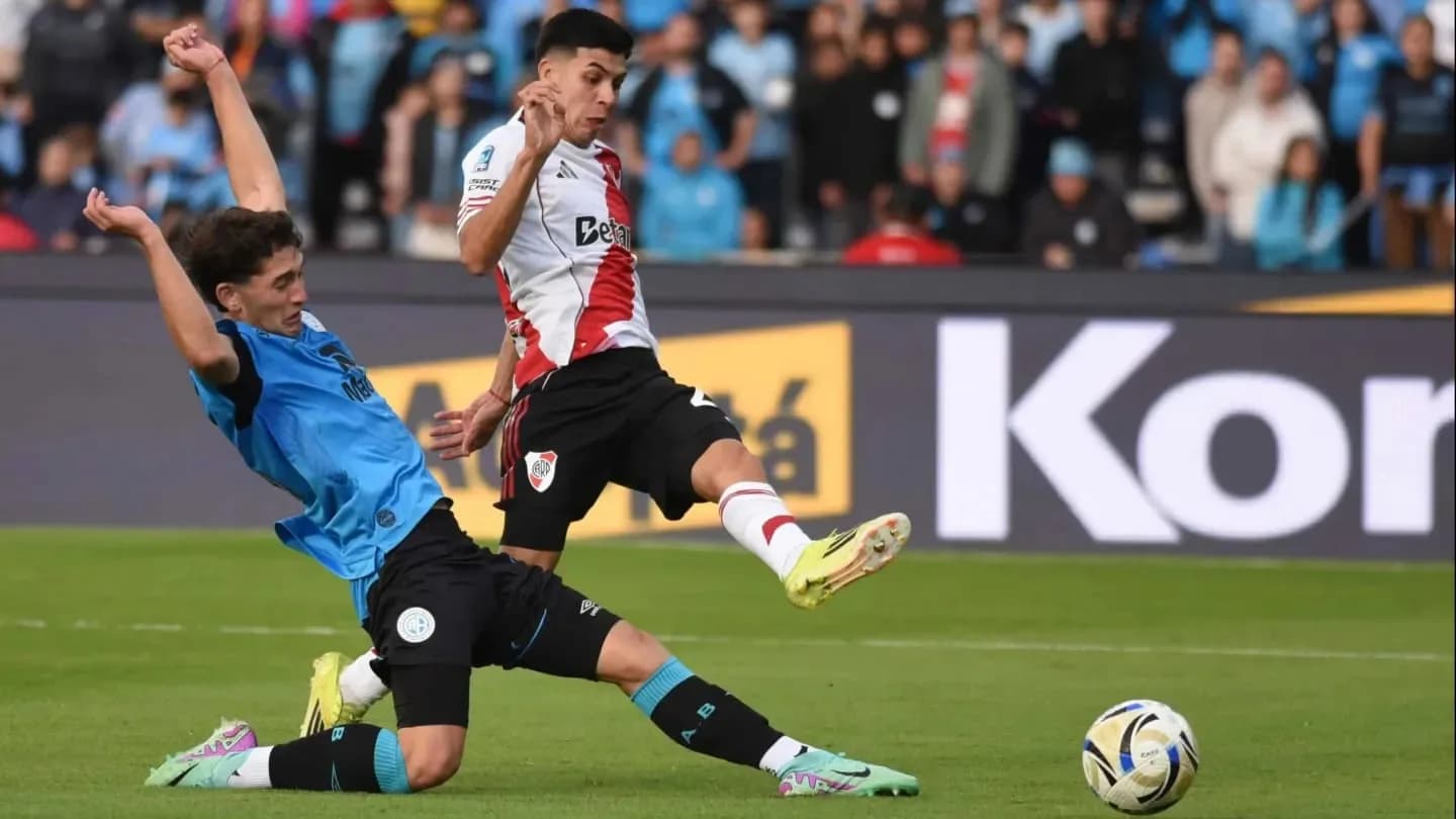 Belgrano vs. River, por el Torneo Clausura: formaciones, TV, horario y más - TyC Sports