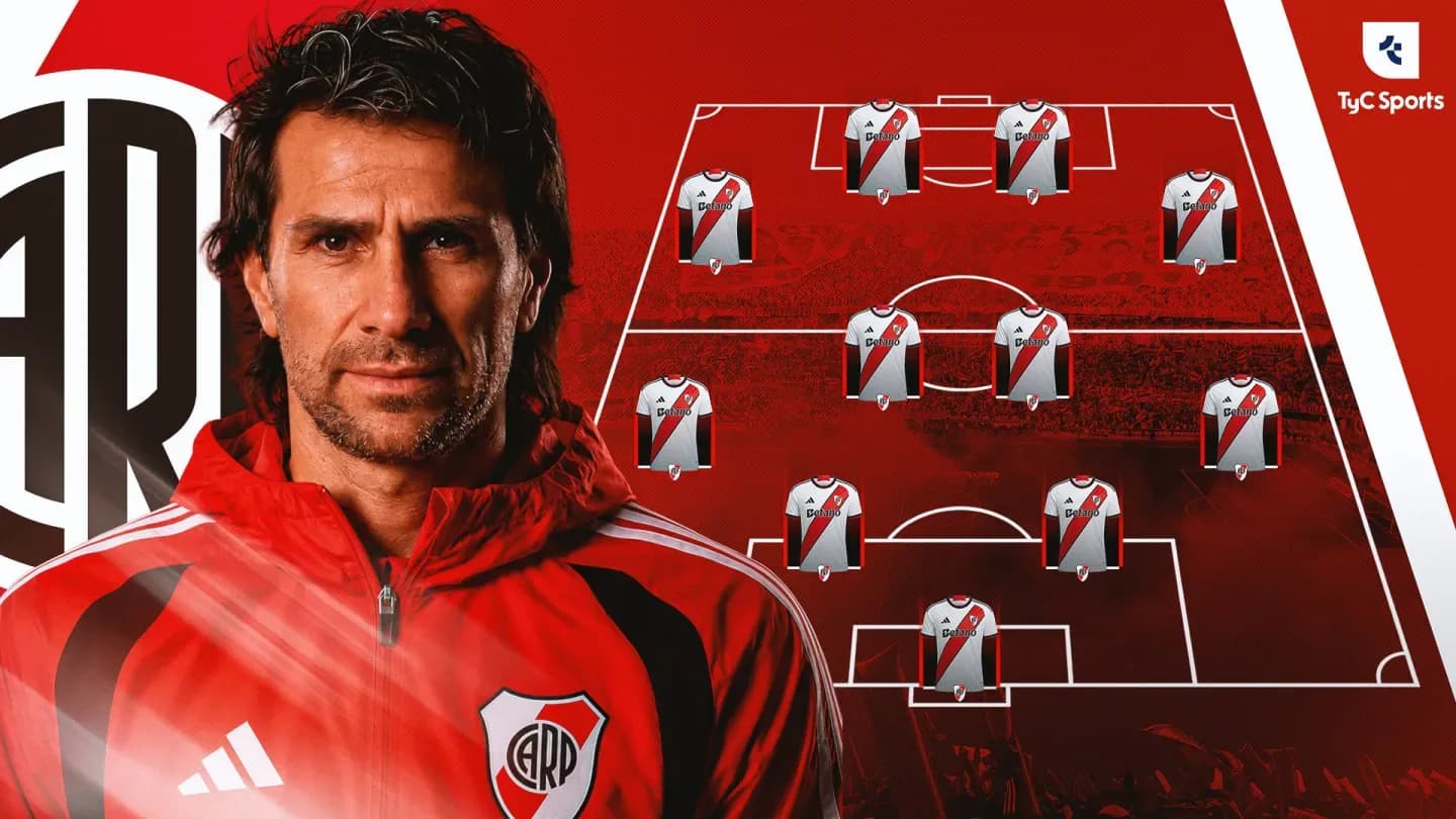 La formación de River vs. Belgrano, por el Torneo Clausura - TyC Sports