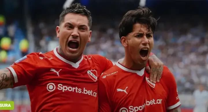 El correntino Maxi Meza selló el empate de Independiente contra Racing