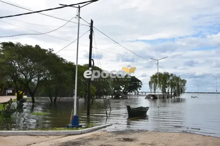 Récord en Itatí: el río Paraná superó la marca máxima de 2023