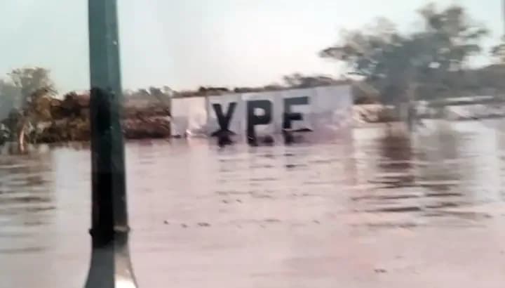 Así quedó Goya durante la inundación de 1998