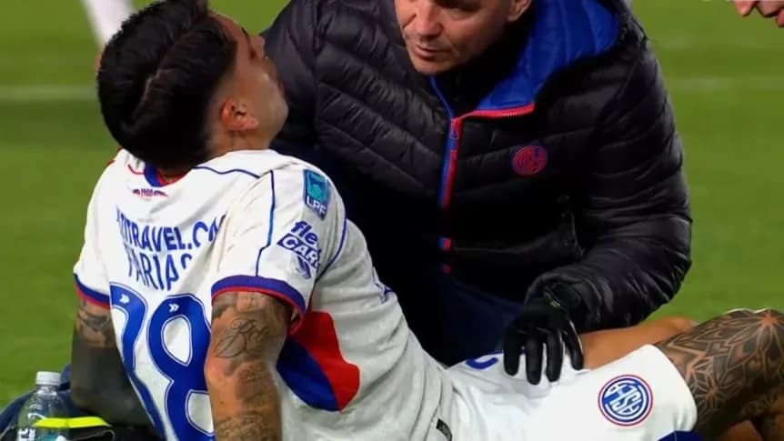 Farías trajo tranquilidad a San Lorenzo tras su salida por lesión: "Fatiga, los golpes, así que para prevenir pedí el cambio" - TyC Sports
