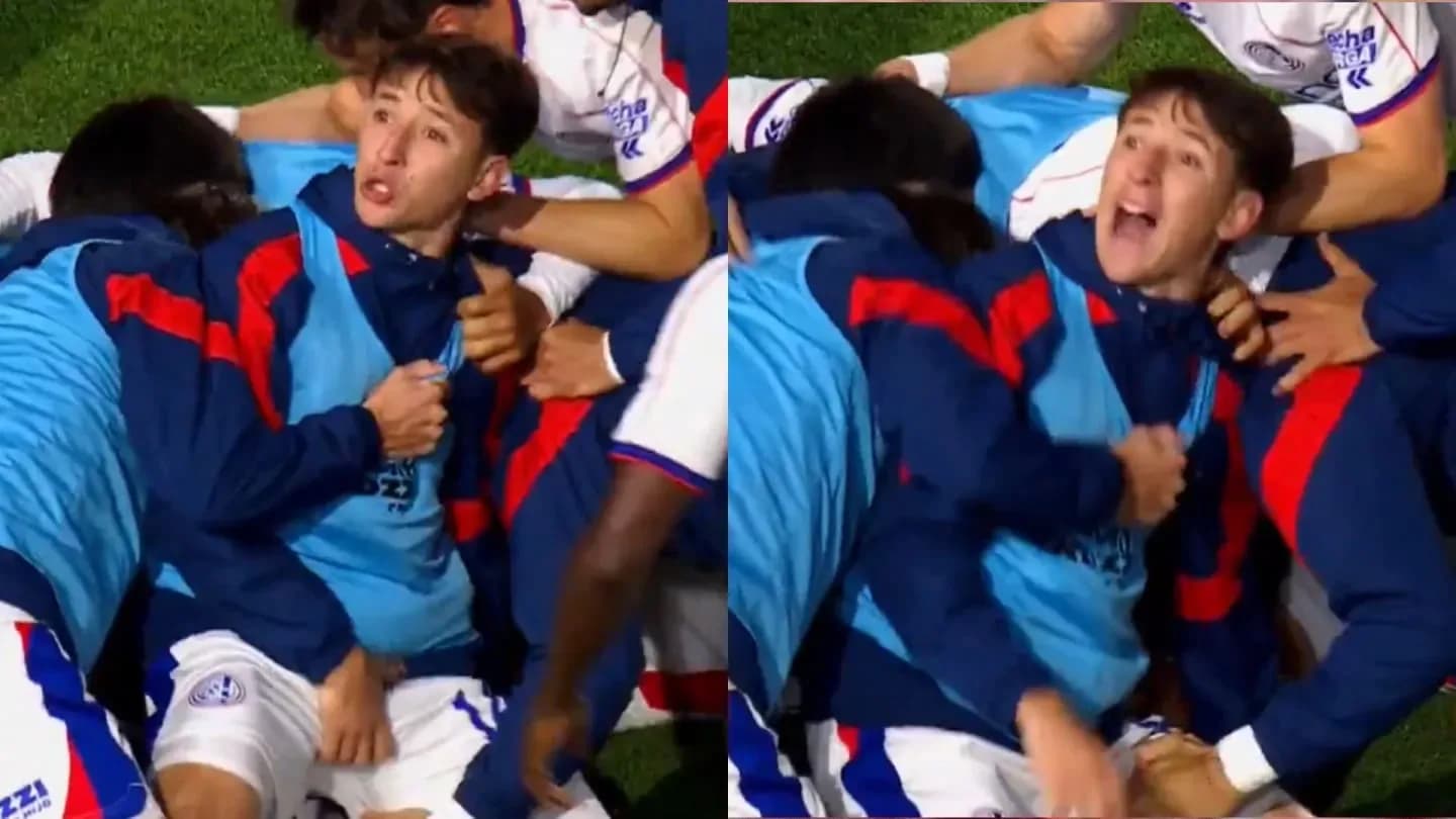 "Chupala, put...": la dedicatoria de Ladstatter a la platea de Estudiantes tras el gol agónico de Gulli para darle la victoria a San Lorenzo - TyC Sports