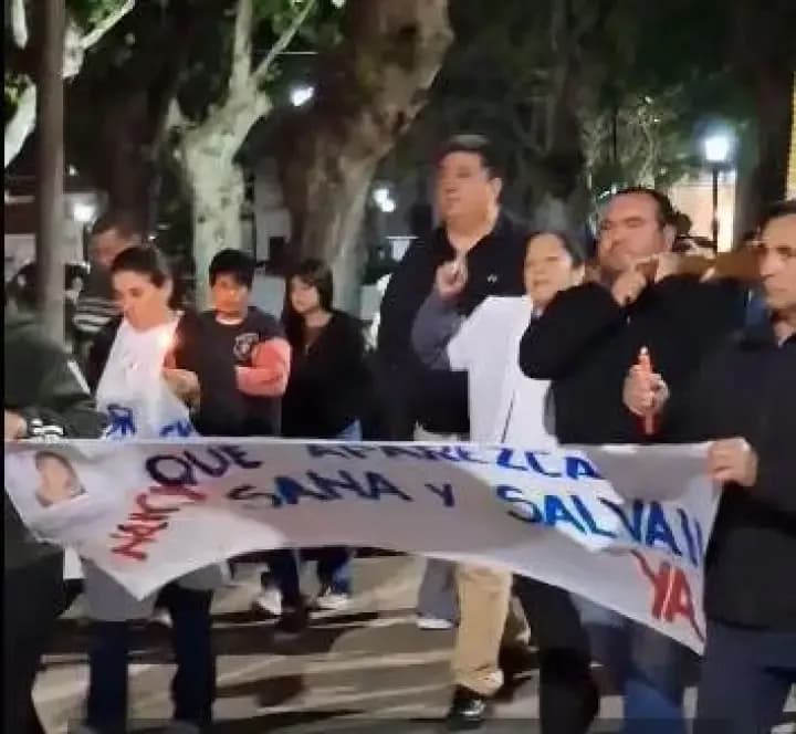 Esquina realizó una segunda marcha para pedir que encuentren a Nancy Godoy