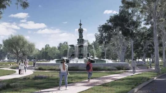 La icónica Fuente Monumental será reunificada en la Ciudad de Buenos Aires tras estar 100 años separada