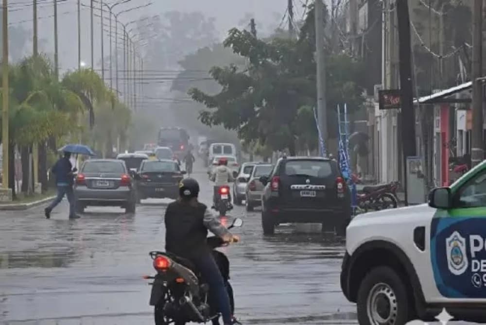 Alerta amarilla por tormentas y caída de granizo en Corrientes