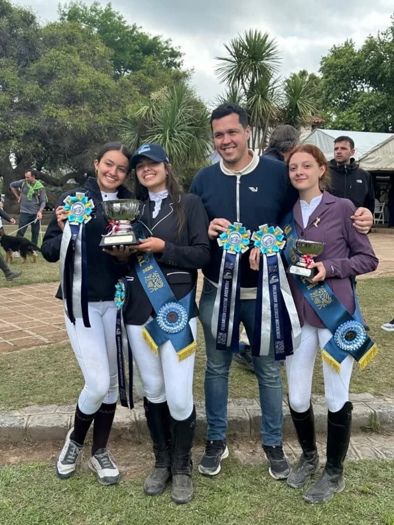 El Hípico Santa Catalina descolló en el Campeonato Federal de Saltos