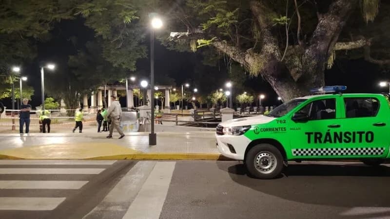 Cerraron la circulación en Punta San Sebastián