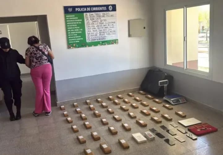 Incautaron más de 26 kilos de marihuana y uno de cocaína