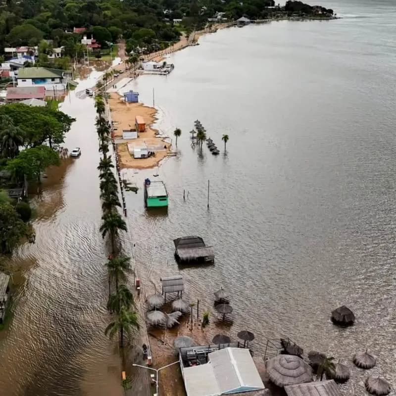 Paraná y Uruguay: dónde bajan y qué zonas siguen en emergencia