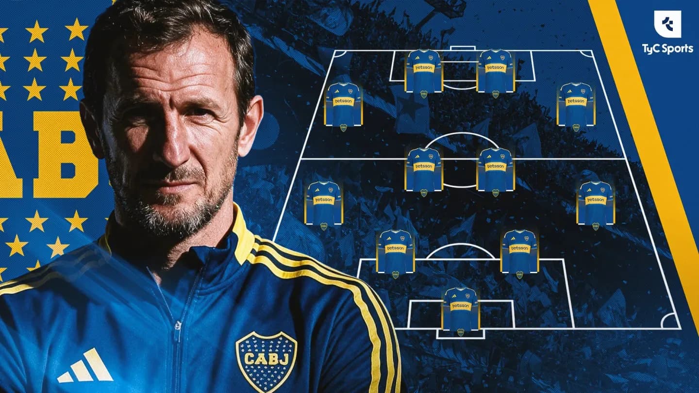 La formación de Boca vs. Vasco da Gama, por la Copa Sudamericana - TyC Sports