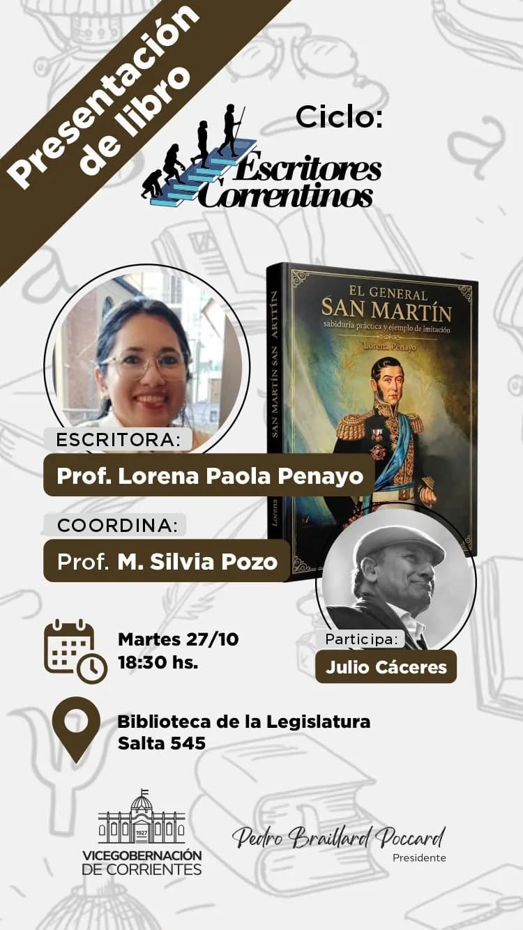 Un libro indaga en la mirada más humana y cotidiana del General San Martín