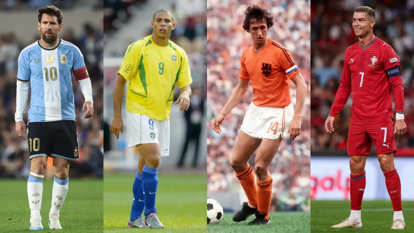 Sin Maradona y con Messi, los nominados al Balón de Oro de todos los tiempos - TyC Sports